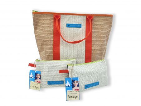 Pochette de Rrecyclage : Fabriquée Provenant des Voiles d'Ombrage