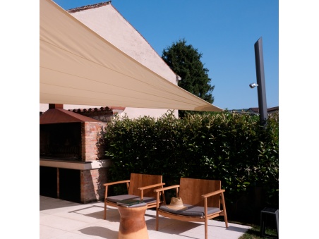 Mât Alu-SimplE Pour Voiles d'Ombrage Hauteur Variable en Aluminium