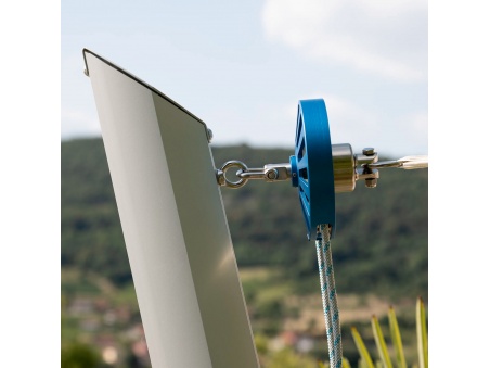 Mât Alu-SimplE Pour Voiles d'Ombrage Hauteur Variable en Aluminium