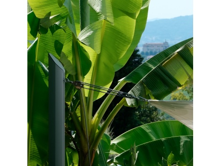 Mât Alu-SimplE Pour Voiles d'Ombrage Hauteur Variable en Aluminium