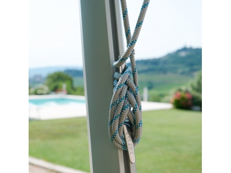 Mât Alu-SimplE Pour Voiles d'Ombrage Hauteur Variable en Aluminium