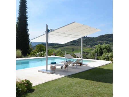 Maistra: tonnelle / pergola coulissable, rétractable et réglable en hauteur