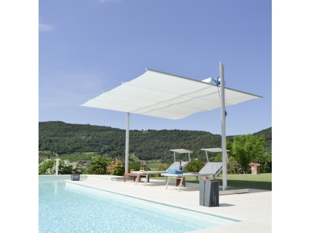 Maistra: tonnelle / pergola coulissable, rétractable et réglable en hauteur