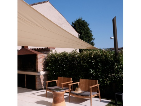 Mât Alu-SimplE Pour Voiles d'Ombrage Hauteur Variable en Aluminium