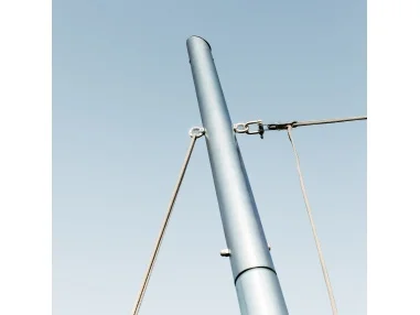 EZ Pole - Mât pour voile d'ombrage avec 4 points d'ancrage