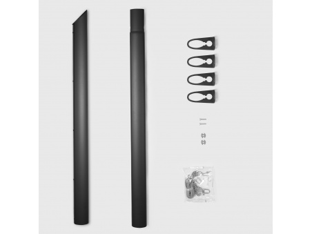 Ulisse : Poteau en Acier pour Voiles d’Ombrage