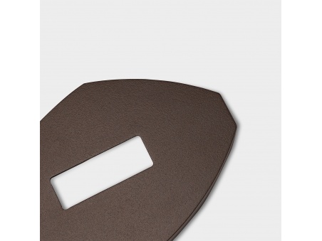 Alu Simple Lid Couvercle de Base de Mât pour Voiles d'Ombrage