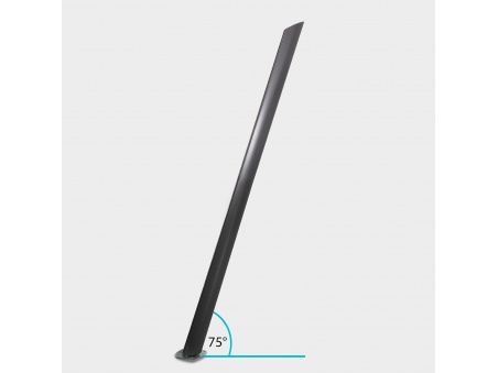 Mât Alu-SimplE Pour Voiles d'Ombrage Hauteur Variable en Aluminium