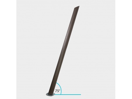 Mât Alu-SimplE Pour Voiles d'Ombrage Hauteur Variable en Aluminium