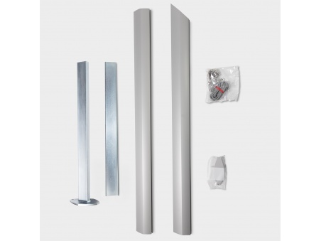 Mât Alu-SimplE Pour Voiles d'Ombrage Hauteur Variable en Aluminium