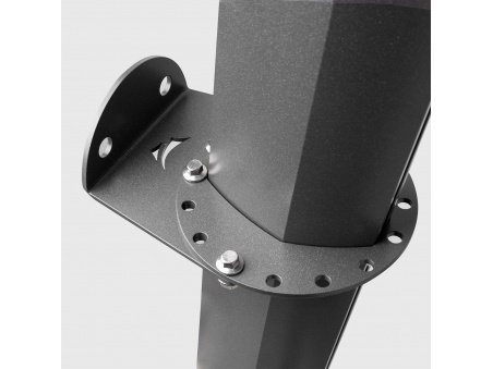 Mât Alu-SimplE Pour Voiles d'Ombrage Hauteur Variable en Aluminium