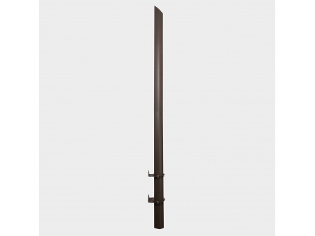 Mât Alu-SimplE Pour Voiles d'Ombrage Hauteur Variable en Aluminium