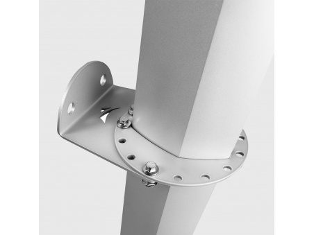 Mât Alu-SimplE Pour Voiles d'Ombrage Hauteur Variable en Aluminium