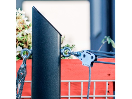 Ulisse : Poteau en Acier pour Voiles d’Ombrage