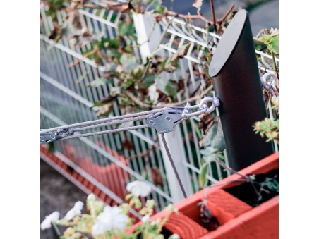 Ulisse : Poteau en Acier pour Voiles d’Ombrage