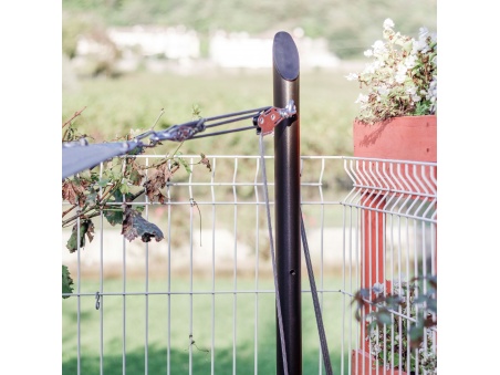 Ulisse : Poteau en Acier pour Voiles d’Ombrage