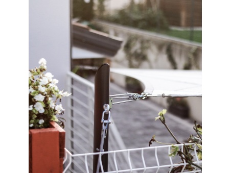 Ulisse : Poteau en Acier pour Voiles d’Ombrage