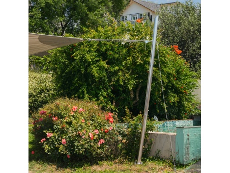 EZ Mast - Le Mât Inox 304 pour Voiles d'Ombrage