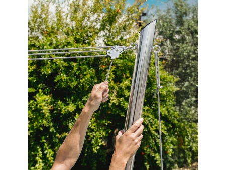 EZ Mast - Le Mât Inox 304 pour Voiles d'Ombrage