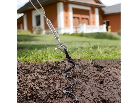 EZ Drill: Ancrage au Sol Mâts pour Voile d'ombrage | Maanta