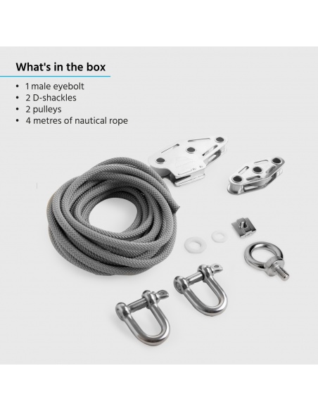 Muscle x3 Pole Kit ancrage supplémentaire pour mâts