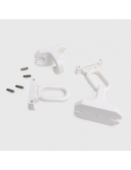 Kit de crochets pour store vertical - Paire d'œillets et de crochets pour votre store vertical