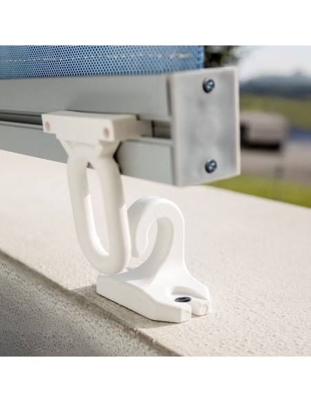 Kit de crochets pour store vertical - Paire d'œillets et de crochets pour votre store vertical