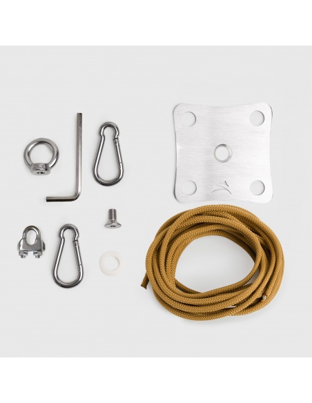 Kit d'Ancrage Paroi SimplE Avec Corde Nautique