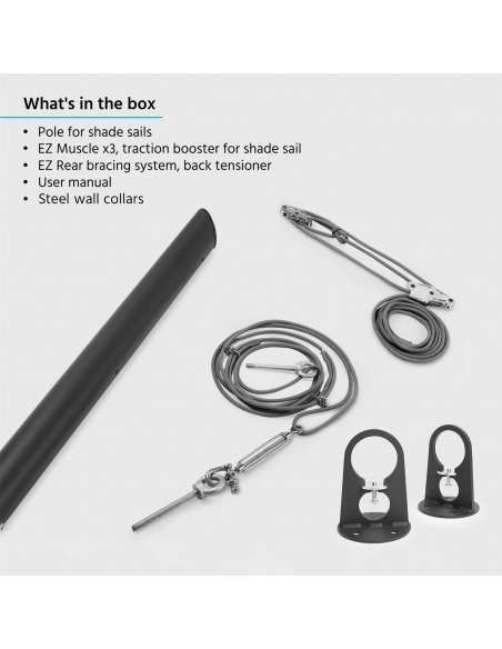 EZ Mast - le Nouveau Mât pour Voile d’Ombrage