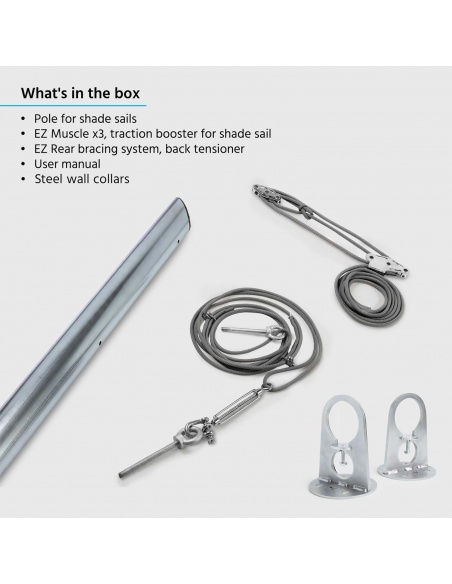 EZ Mast - le Nouveau Mât pour Voile d’Ombrage