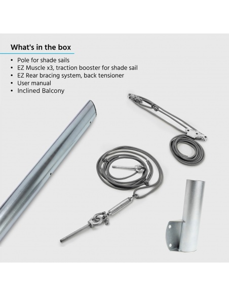 EZ Mast - le Nouveau Mât pour Voile d’Ombrage