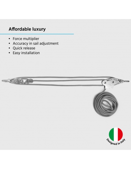 EZ Muscle x3 Pole : Kit tension voiles d'ombrage | Maanta