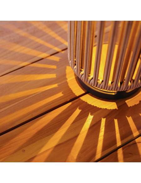 ROPE Light : Lampe d'extérieur en corde tressée | Maanta
