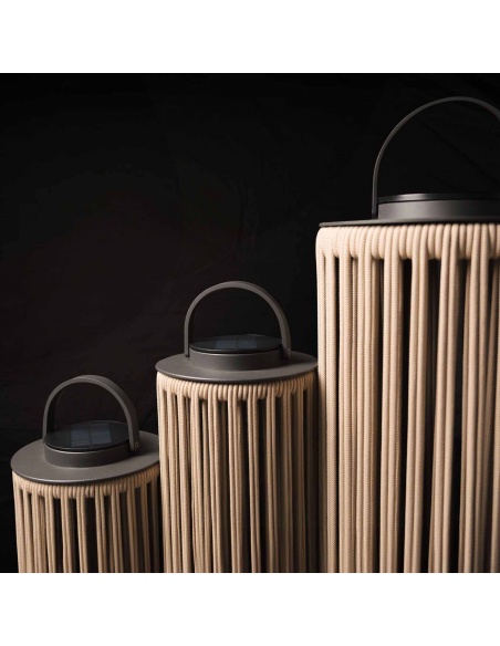 ROPE Light : Lampe d'extérieur en corde tressée | Maanta