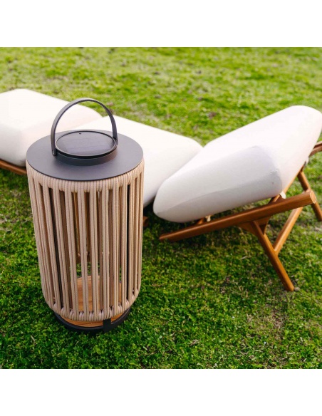 ROPE Light : Lampe d'extérieur en corde tressée | Maanta