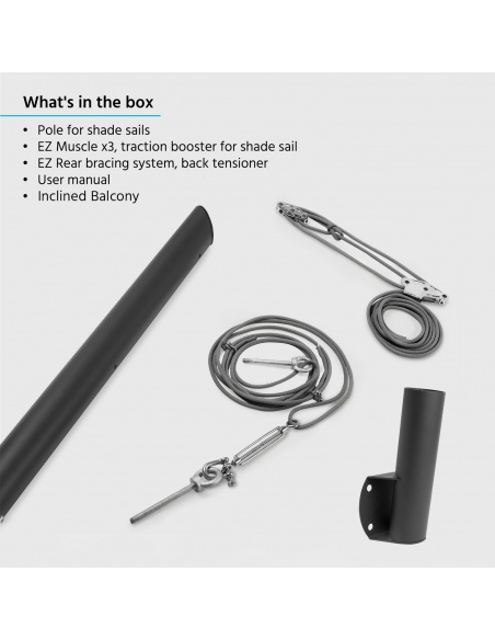 EZ Mast - le Nouveau Mât pour Voile d’Ombrage