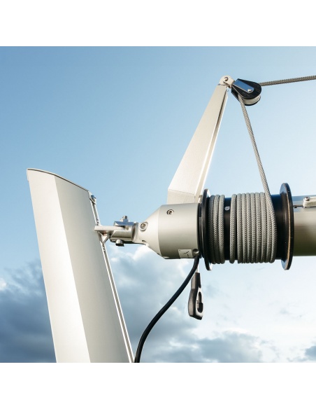 Alu Simple : Le Mât pour Votre Voile Enroulable Motorisée Zefira