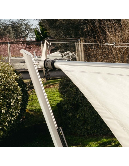 Alu Simple : Le Mât pour Votre Voile Enroulable Motorisée Zefira