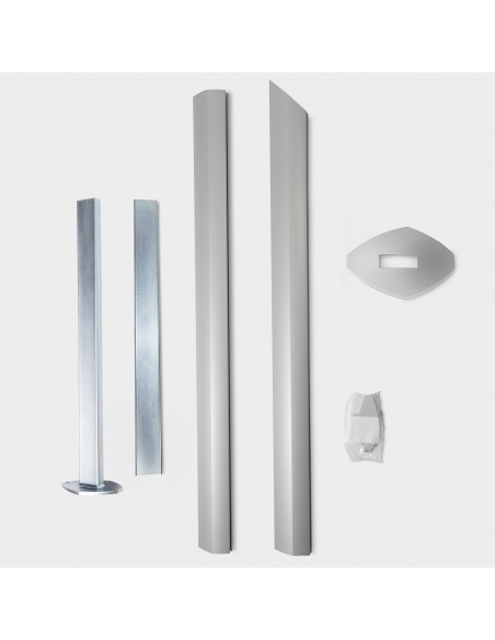 Alu Simple : Le Mât pour Votre Voile Enroulable Motorisée Zefira