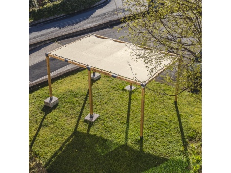 Bugna Stock - Toile d'ombrage à œillets "remises à neuf"