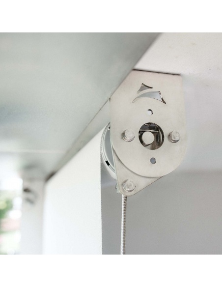 Reef Roll - Store Extérieur Vertical avec Câbles Latéraux SUR MESURE