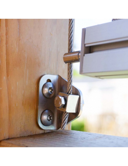 Reef Roll - Store Extérieur Vertical avec Câbles Latéraux SUR MESURE