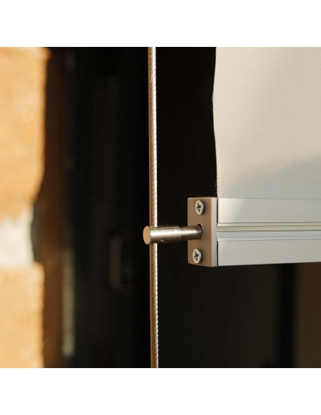 Reef Roll - Store Extérieur Vertical avec Câbles Latéraux SUR MESURE