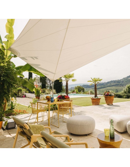 Solaria Furl Imperméable: voile d'ombrage enroulable radiale