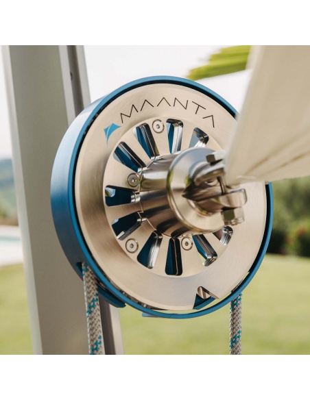 Solaria Furl Imperméable: voile d'ombrage enroulable radiale