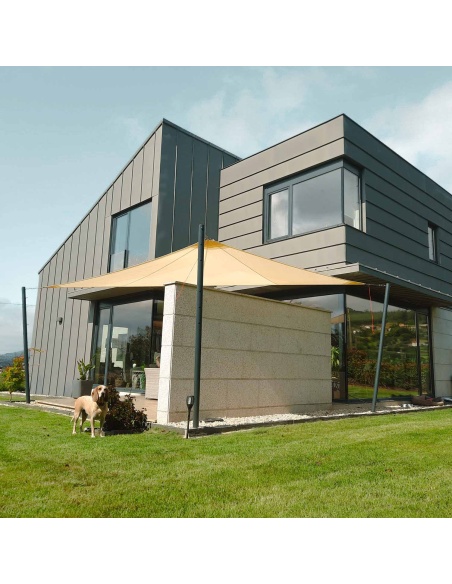 Solaria Ajourée - notre meilleure voile d'ombrage respirante