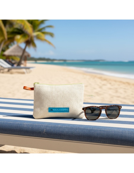 Pochette de Rrecyclage : Fabriquée Provenant des Voiles d'Ombrage