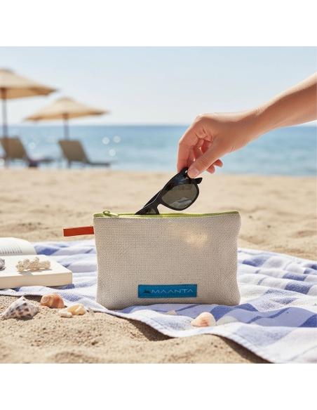 Pochette de Rrecyclage : Fabriquée Provenant des Voiles d'Ombrage