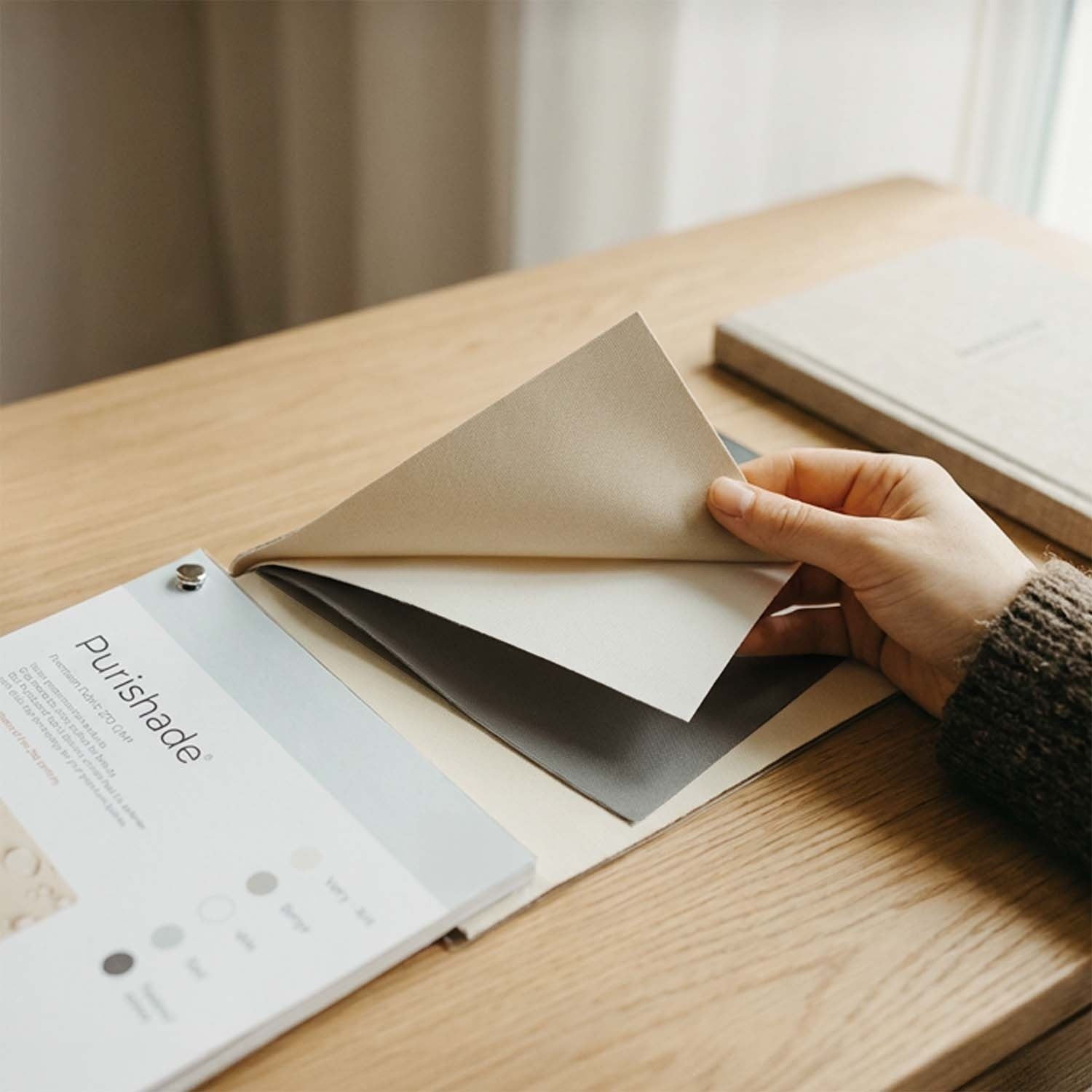 Echantillons Tissus Voiles Solaria et Solaria +Plus 2