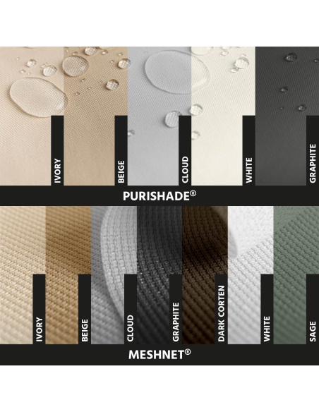 Echantillons Tissus Voiles Solaria et Solaria +Plus